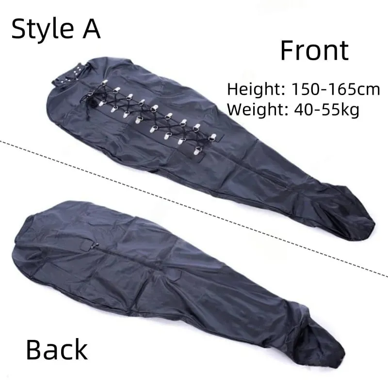 Erotic Games Full Body Restraint Costume with Elastic Arm Bondage Sleeping Bag for Couple BDSM Slave Training Sex Toys — image 8
