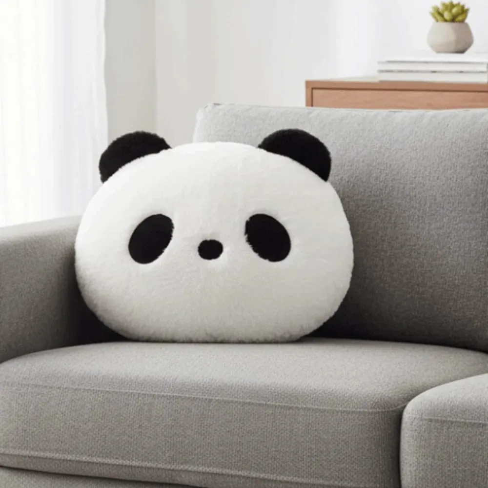 Stuffed Animal Plush Panda Cushion Bedroom Sofa Home Decoration Stuffed Panda Pillow 30cm Kawaii Panda Throw Pillows