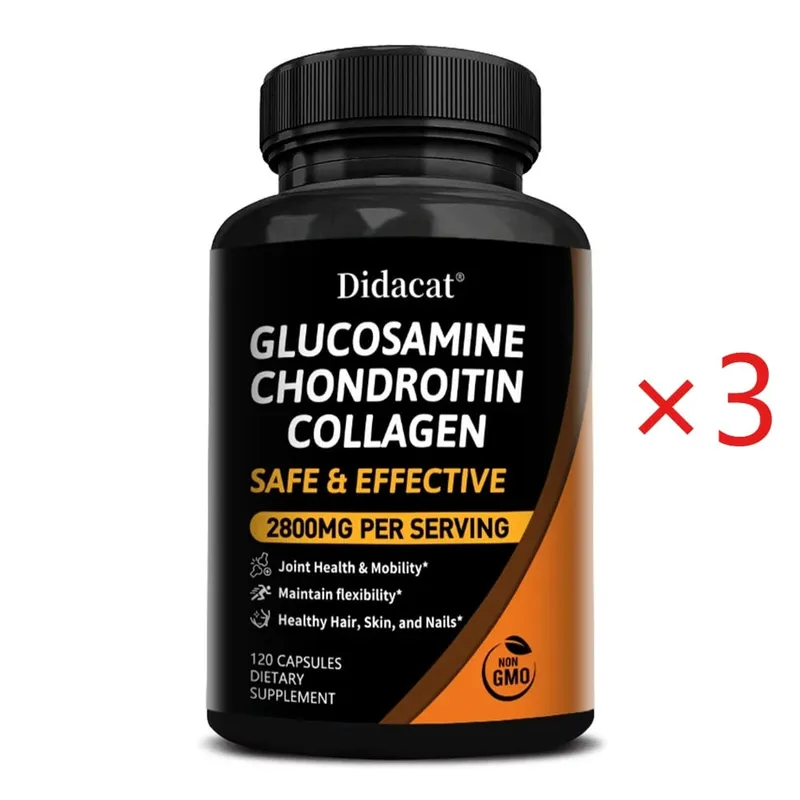 Chondroitin Glucosamine Collagen Capsules for Knee Joint Health Bone Quickly Nutrition Supplement — image 11