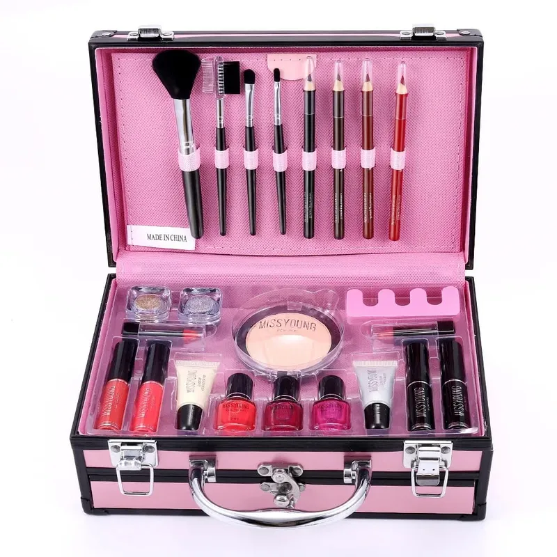 Hot Sale Multifunctional Makeup Sets Matte Eyeshadow Lipstick Highlight Blush All In One Portable Full Face Cosmetic Makeup Kit — image 3