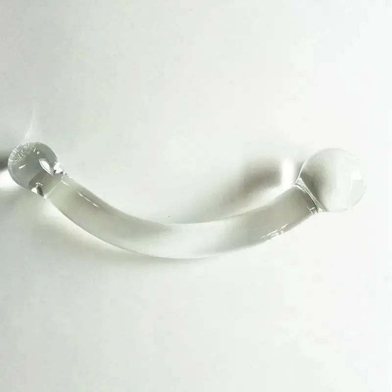 Dildos Anal Plug Transparent Glass Sex Toy Masturbator Anus Dilator Stimulation Massager Pleasure for Men Women Adult Sex Toy — image 3
