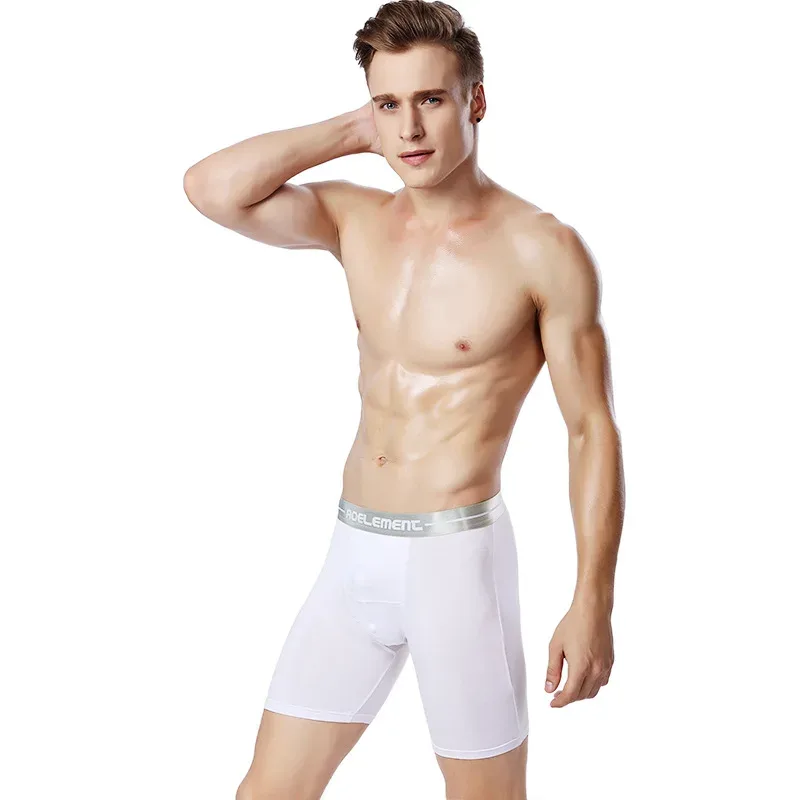 Large Size XL-7XL Men's Boxers Shorts Modal Underwear Man Breathable Pouch Panties Middle Long Leg Underpants Male Cueca Hombre — image 16