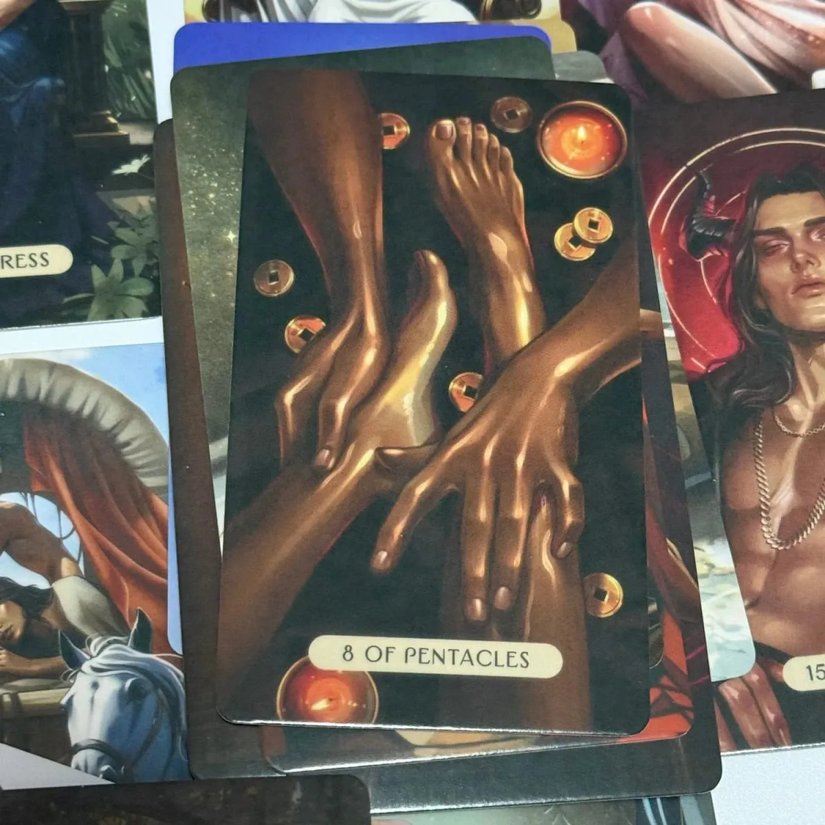 The Love and Lust Tarot English Version 78-Card Deck for Passion Intimacy & Soulful Love Readings 10.3*6cm — image 5