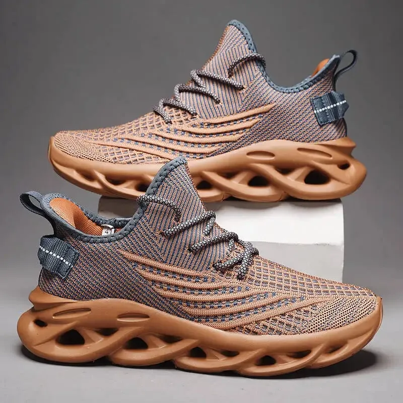 Sneakers Men Shoes Lightweight Male Shoes High Quality Men Mens Non-slip Shoes Mesh Breathable Soft Soled Shoe Non-slip 35-47 — image 5