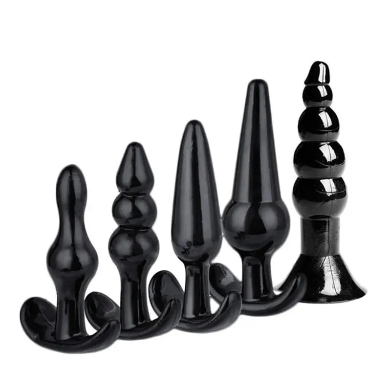 4/5/7/8 sztuk/zestaw silikonowy korek analny Dildo masturbacja korek analny wtyczka dopochwowa Sex zabawki połączenie Anal koralik Dilator zabawki dla gejów