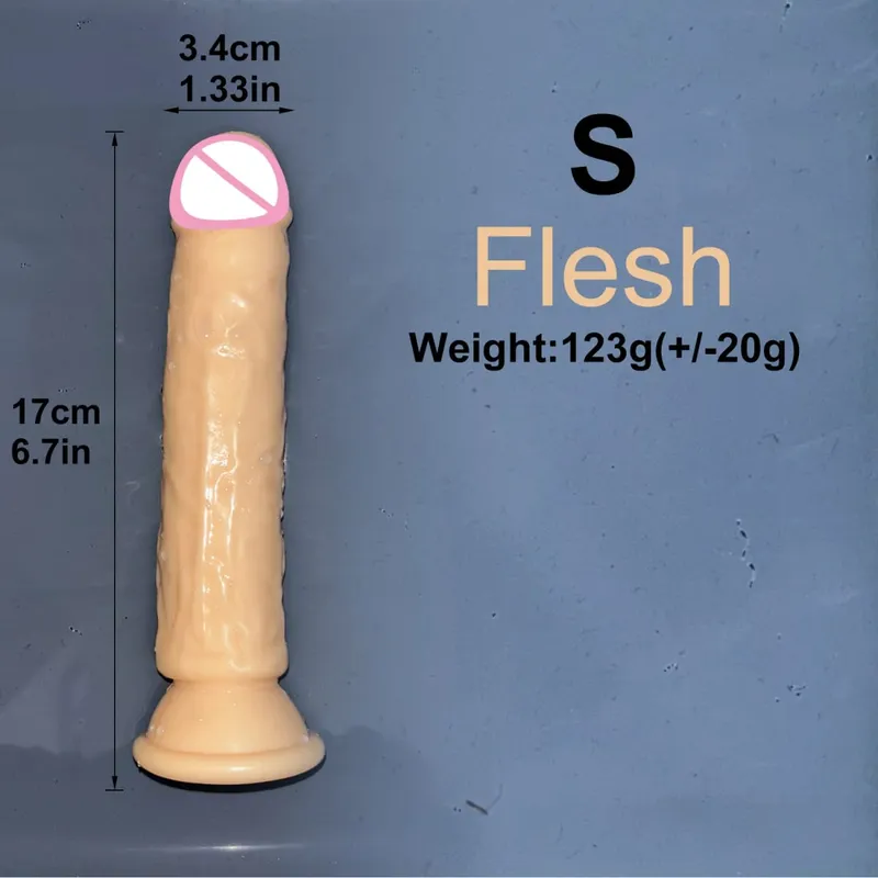 Ucuz 5 Renk Küçük Şeffaf Yapay Penis Vantuz Jöle Dick Kadın Erotik Anal Seks Oyuncakları Yumuşak Klitoris Vajinal Masturbators Penis — image 23