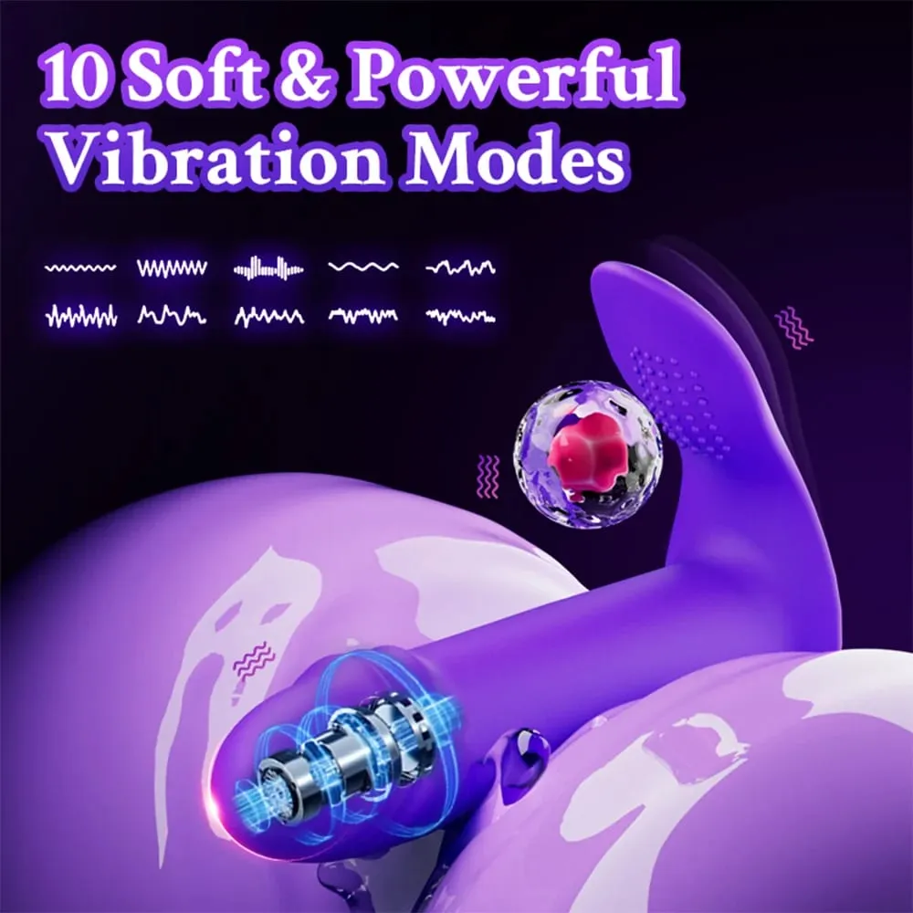 APP Manipulation Bullet Vibrator Silicone Wearing Mini Vibrator Sex Toy Personal Massager with 10 Vibration Settings Waterproof