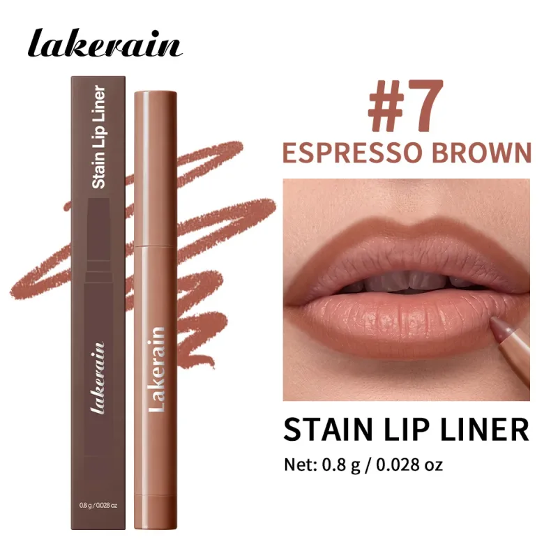 Cream Lip Liner Long Lasting Wear Waterproof Sweat-resistant Fast-setting Rich Pigmented Color Smooth Matte Texture Lip Liner — image 13