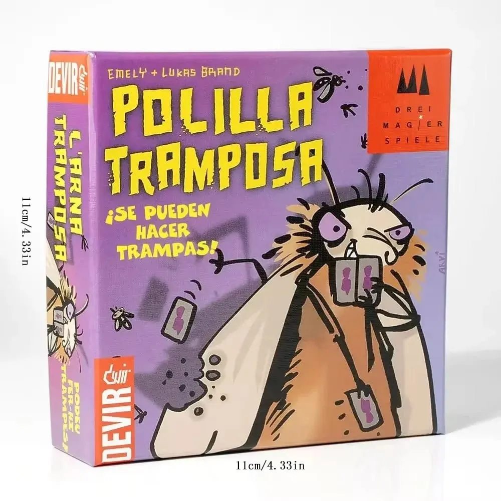 Mogel Motte Polilla Tramposa Card Game Devir-Game Cheating Moth /Royal Xiaoqiang Cheating Moth — image 2