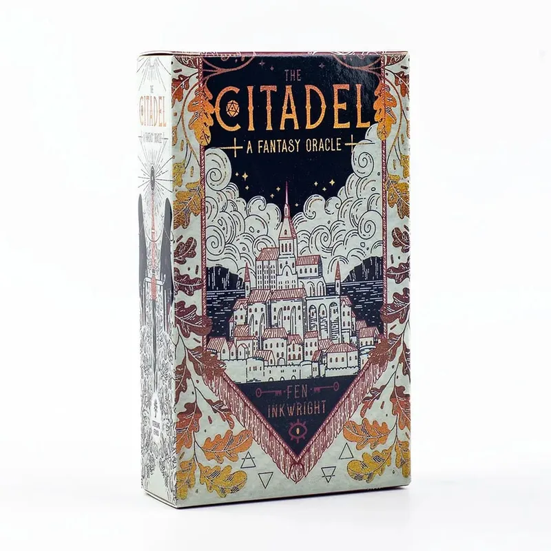 The Citadel A Fantasy Oracle - 60Cards Tarot Deeply Influenced By Fantasy Literature & Tabletop Games Magical Elements — image 1