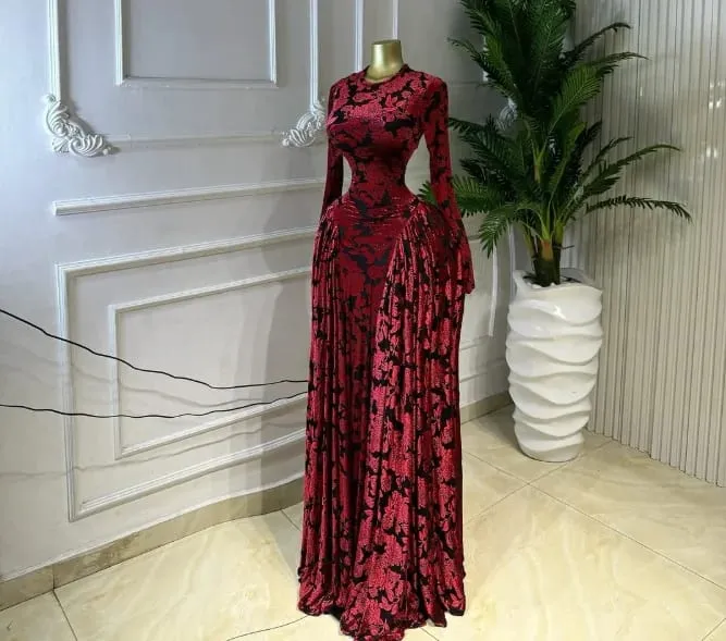 CM.YAYA Women Lace Up O-neck Long Sleeve Big Swing A-line Maxi Dress 2026 Sexy Parties Education Vacation Long Dresses Vestidos — image 9