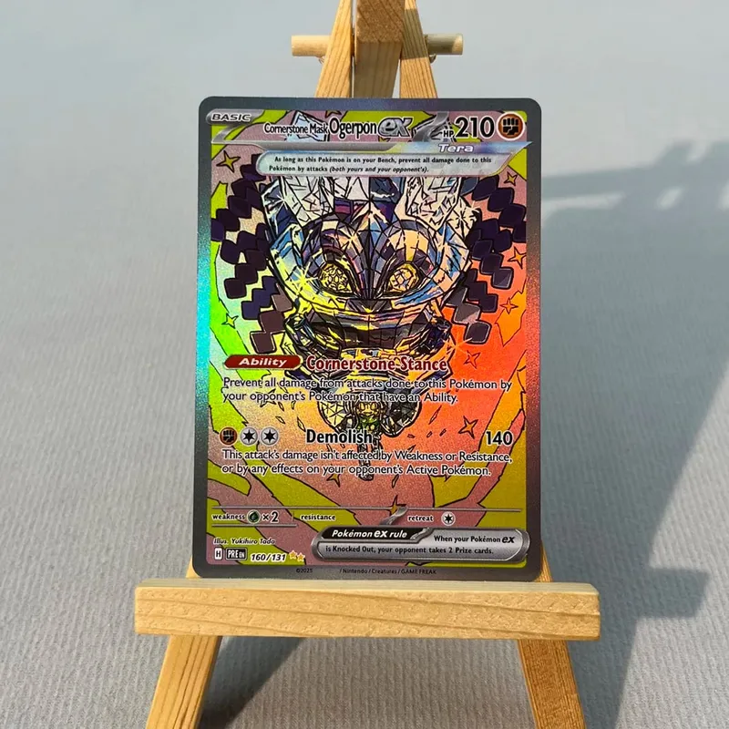 PRE PTCG5-001 Tcg proxy PKM Cards Vaporeon ex Espeon ex Rare Collection Battle Toys Gifts for Hobbies home play — image 22