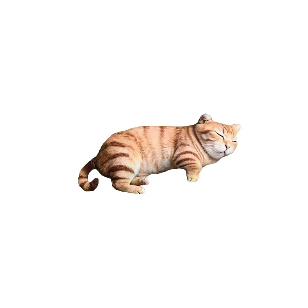 Plush Material Animal Body Pillow PP Cotton Filled 40cm Size Poultry Throw Pillows Soft Texture Cat Pattern