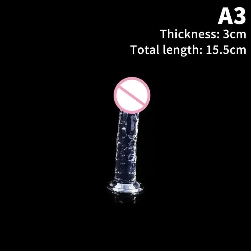 7 Sizes Dildo With Suction Cup Huge Jelly Dildos Sex Toys For Woman Men Fake Dick Big Penis Anal Butt Plug Sex Shop 18+ — image 10