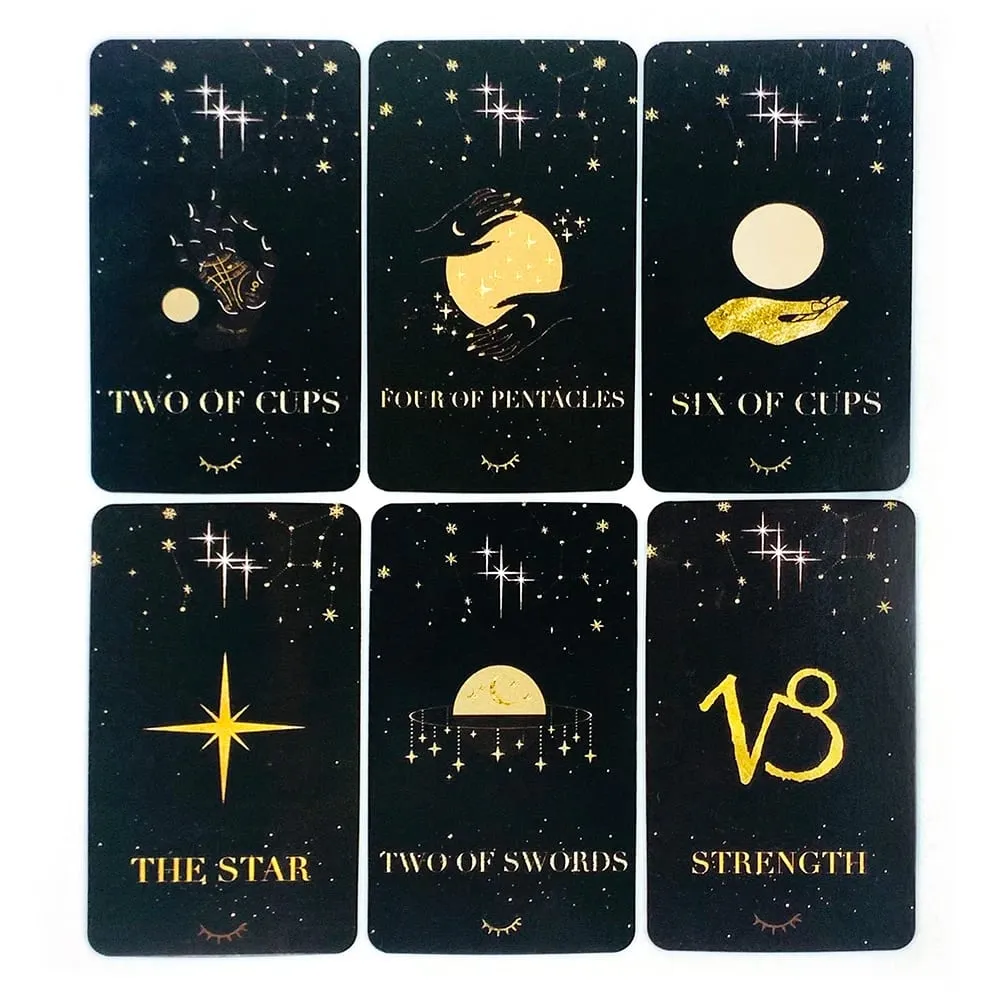 Luna Soleil Tarot Deck Starry Dreams Celestial Astrology Witchy Cards Great For Divination Meditation & Party Games — image 4