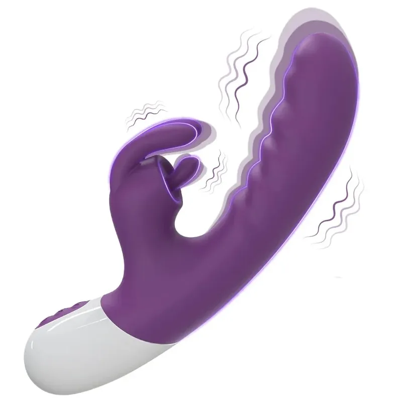 Rabbit Vibrator for Women Vagina G-Spot Vibrator Clitoris Stimulator Female Masturbation Adult Goods Sex Toy for Women — image 17
