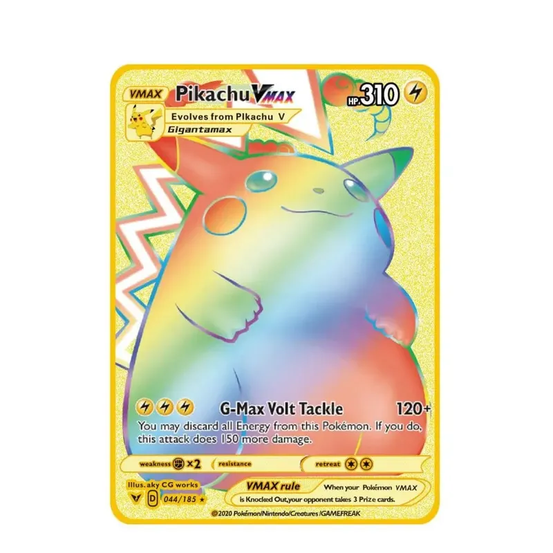 Pokemon Metal Game Collection Card Anime Figure Charizard Pikachu Blastoise Mewtwo Battle Collection Carte Card Toy Gift — image 25