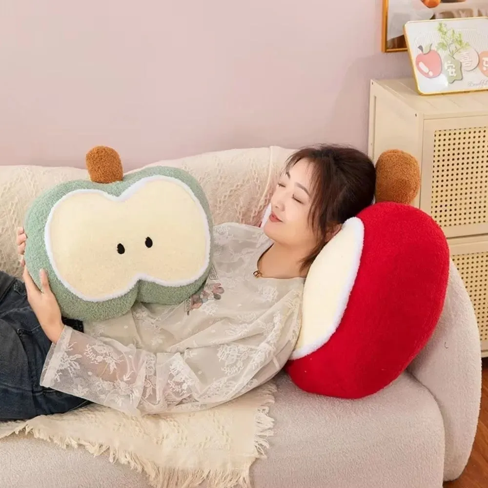 Sáng Tạo Sang Trọng Trái Cây Búp Bê Gối Nhồi Bông Mềm Ngủ Đệm Văn Phòng Miếng Cho Ghế Sofa Phòng Khách Giường — image 4