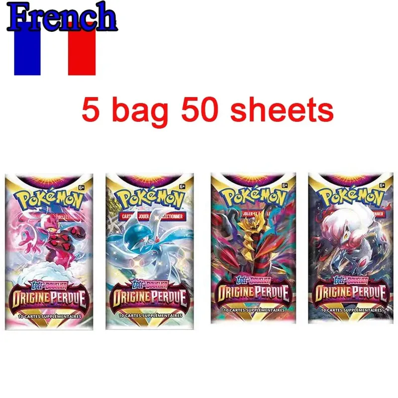 42pcs Pokémon Cards Battle Toys Lost Origin Pokémon Box with Anime Bank Pokémon Game Cards MEGA EVOLUTION for Childre — image 31