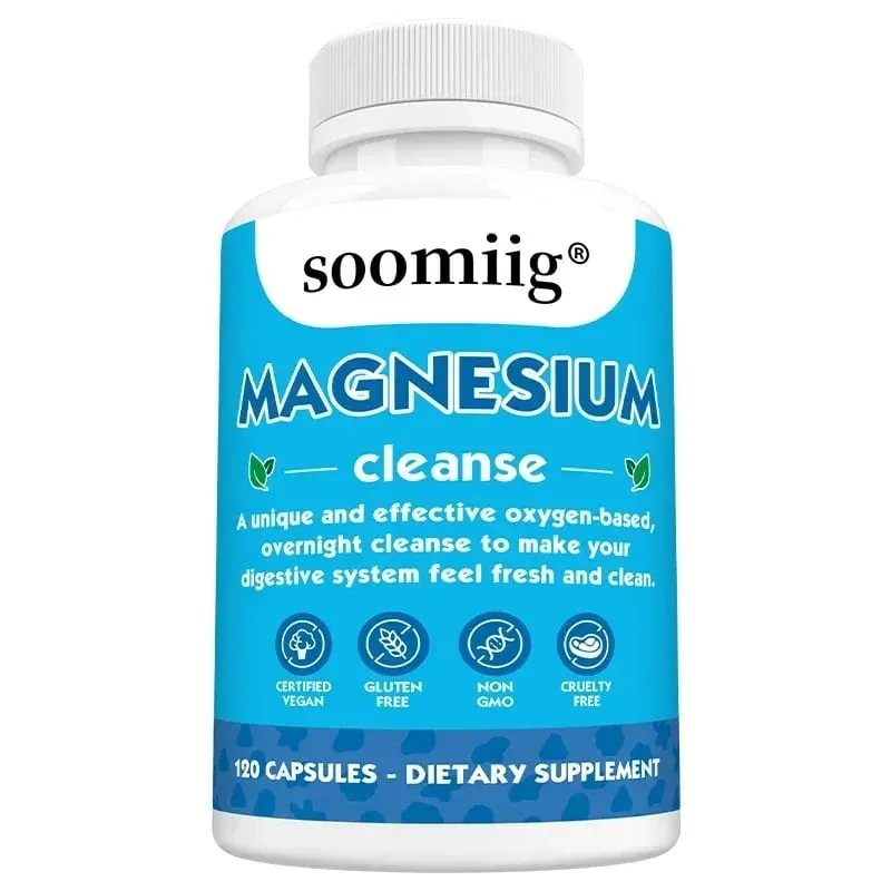 Magnesium Colon Cleanse Detox Occasional Constipation Relief Natural Ingredients Beneficial for Digestion and Gut Health — image 9