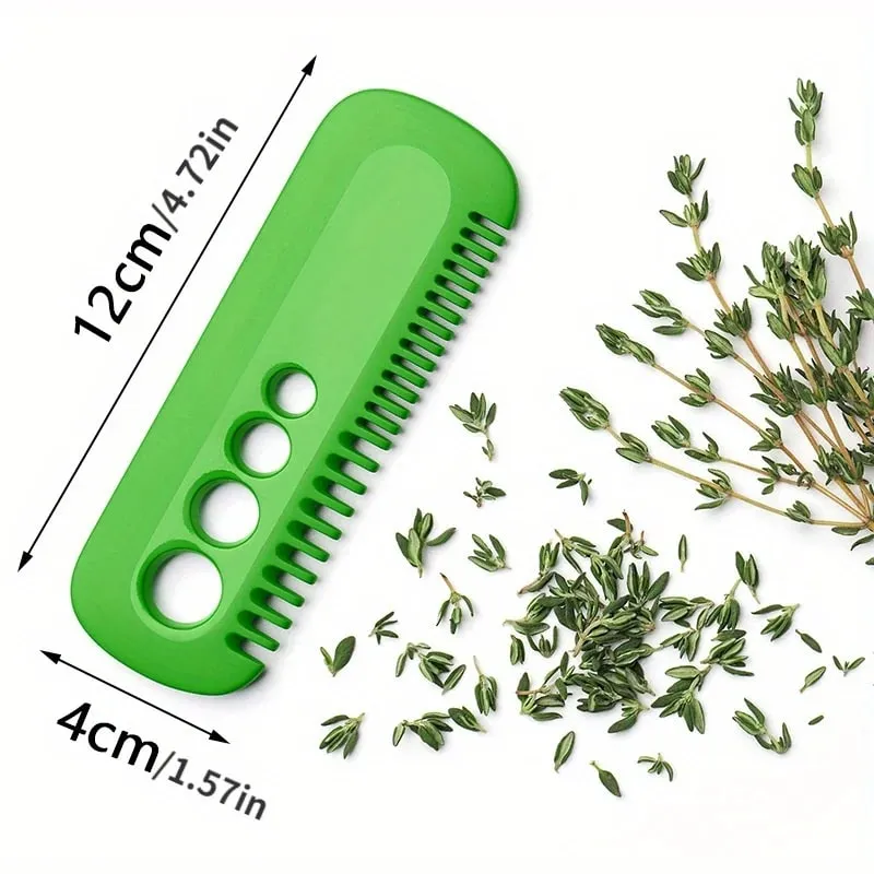 Multifunctional Cutter Stripper Vegetable Rosemary Kale Chard Collard Oregano Parsley Cilantro Leaf Remover Kitchen Peeling — image 7