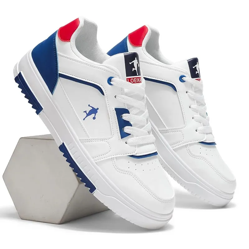 Fashion Forward Men's Casual Trainers - Clean Lines Contrasting Red Trim Must-Have for Sneakerheads & Style-Conscious Buyers — image 2