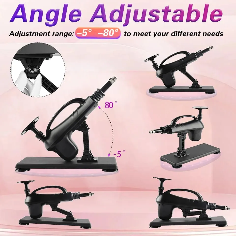 Automatic Sexual Machine 3XLR Dildo Attachments Female Masturbation Vibrator Massage Gun Sex Toys for Men Couples Adult Products — image 4