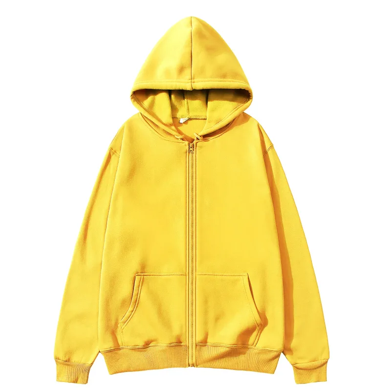Women Fleece Zip Up Hoodies Running Sports Sweatshirts Fashion Female Classic Casual Zipper Jackets Y2k Hip Hop Streetwear — image 8