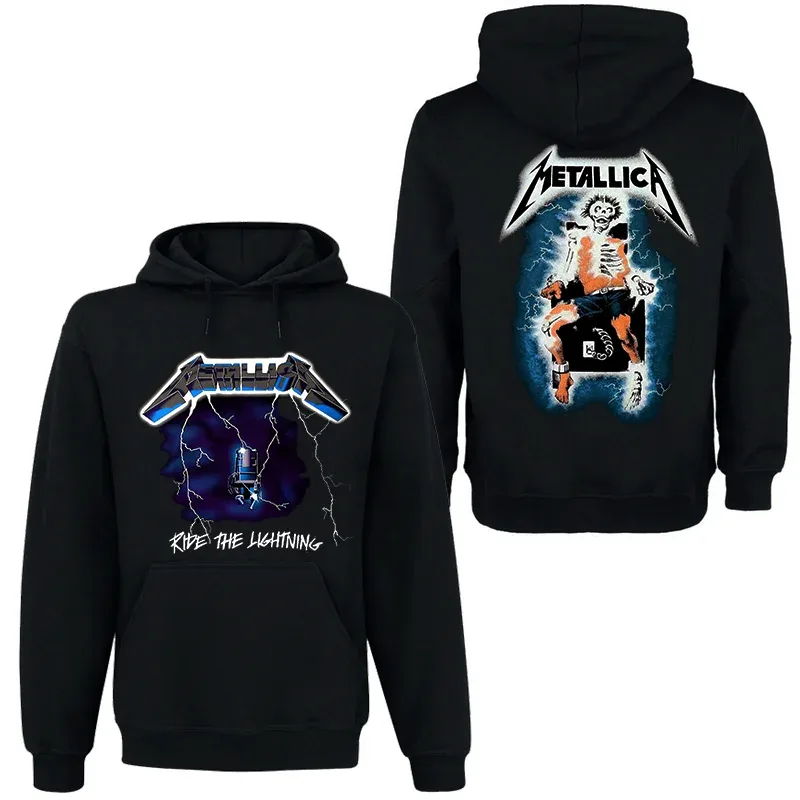 Band Rock Dark Wind Hoodie Men's Street Hip Hop Top Comfortable Hooded Sweater Fall_Winter Personality Men's Clothing — image 4