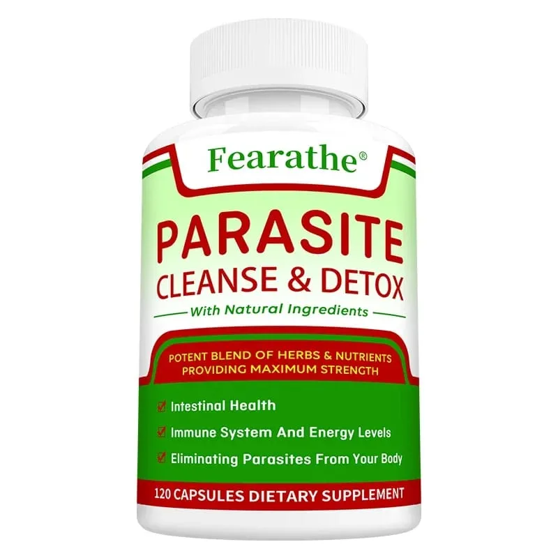 Parasite Cleanse & Detox Capsules - Promote Intestinal Cleansing and Detoxification Relieve Constipation Supplements — image 9