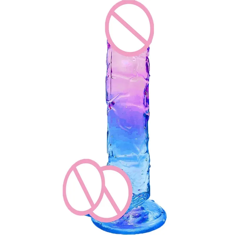 Transparent Big Dick 13 Sizes Realistic Jelly Dildo Women Gay Anal Sex Toys Soft Clitoris Vaginal Masturbators Penis Suction Cup — image 23