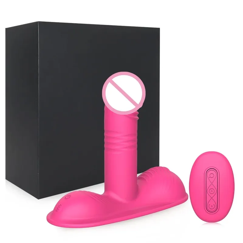 APP And Remote Control Vibrating Dildo Vibrator for Women Telescopic Vagina G Spot Double Stimulator Female Masturbator Sex Toys