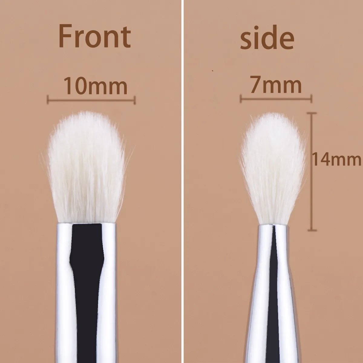 Make Up Eyeshadow Brush 100% Goat Hair Eyeshadow Brush Blending Makeup Brushes Birch Pro Eye Shadow Blending Makeup Tools — image 3