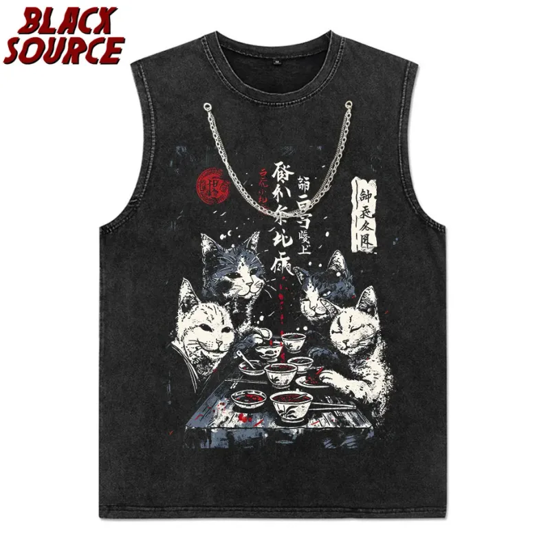 hd0121 Hip Hop Men's Fashion Washed Hoodie, Streetwear Graphic Print Harajuku Pullover Sweatshirt, Casual Loose Fit Y2K — image 9