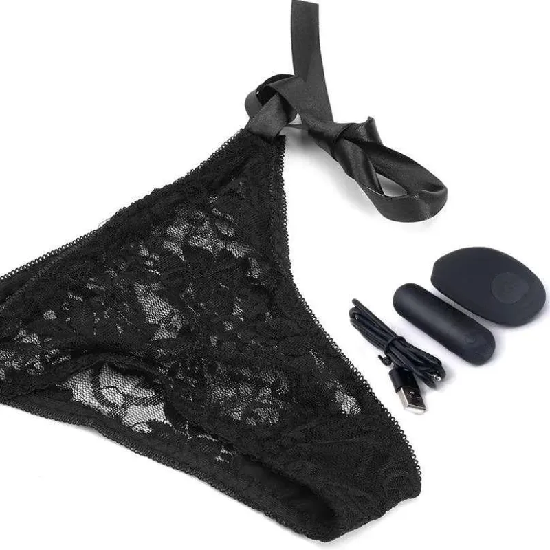 Vibrating Panties for Women Clitoris Stimulation Adult Sex Toy Bullet Underwear Set Masturbator G Spot Vagina Vibrator for Women