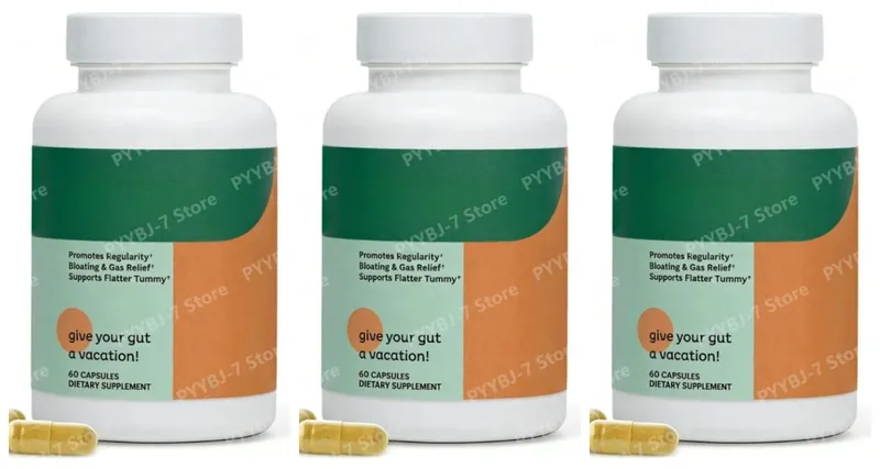 Health Relief Supplement Doctor Endorsed Formula for Women Men Leaky Gut Digestive Support for Constipation Bloating Gas Relief