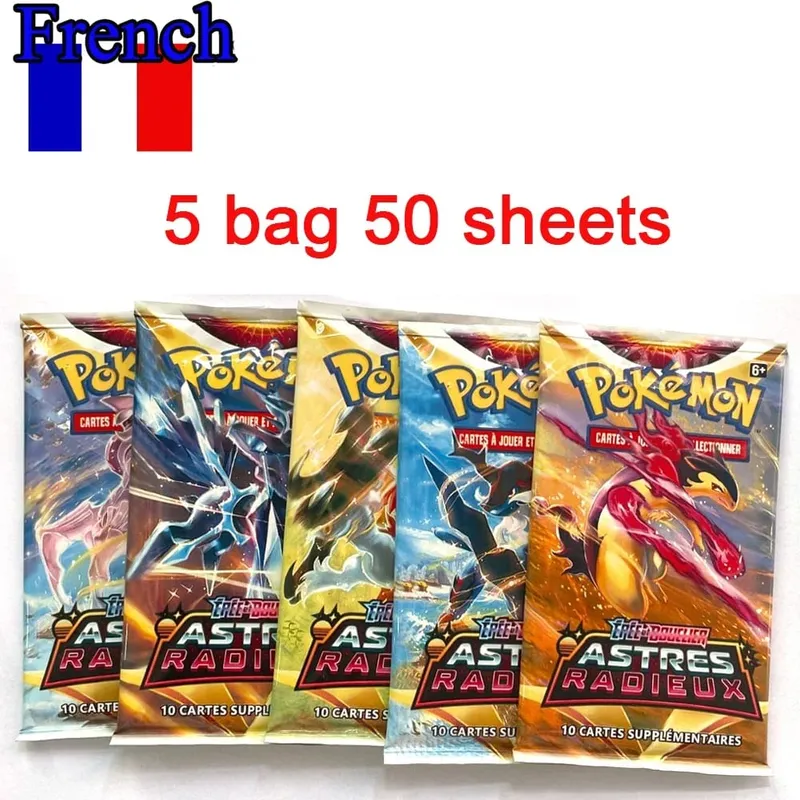 42pcs Pokémon Cards Battle Toys Lost Origin Pokémon Box with Anime Bank Pokémon Game Cards MEGA EVOLUTION for Childre — image 37