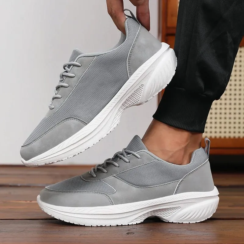Wide Toe Shoes Unisex Breathable Mesh Platform Sneakers Fashion Comfortable Minimalis Shoes 2026 Outdoor Non-Slip Walking Shoes — image 6