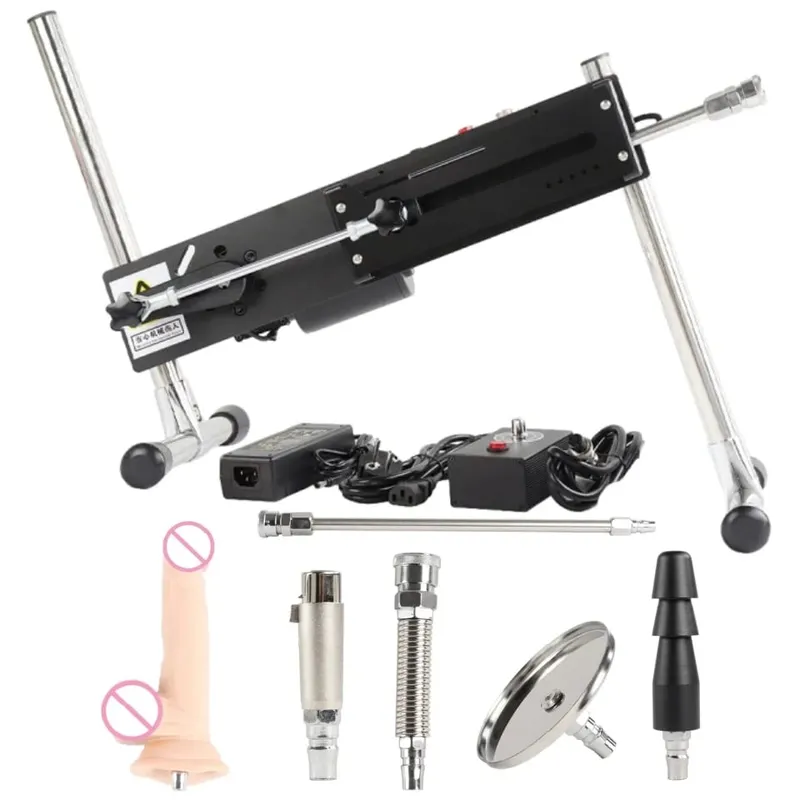 70W/120W/200W Power Sex Machine Silent Adults Masturbation Vac-u Lock Sex Machine With Dildo for Women Sex Toys