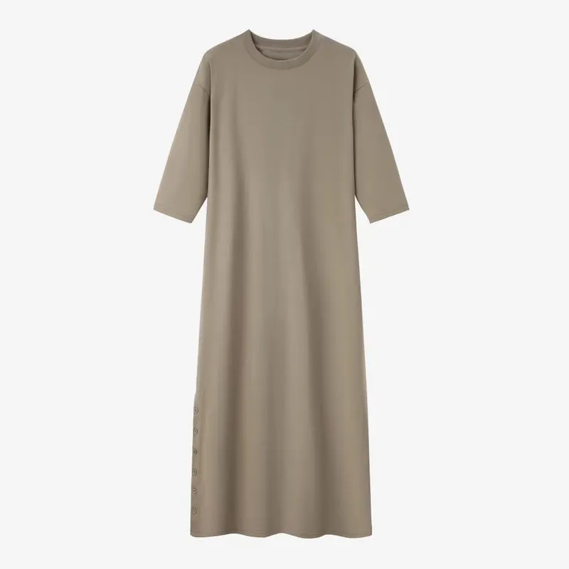 AS SS26 oversize loose T-shirt dress + V neck T-shirt + skirt set casual style woman clothes — image 9