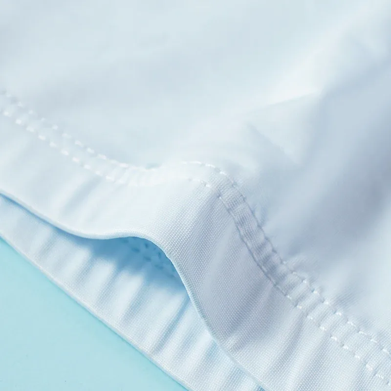 4st Ice Silk Trosor för män Sommar Transparent Sömlös Sexig Snabbtorkande Trendiga Andas Underkläder Ultratunna trosor