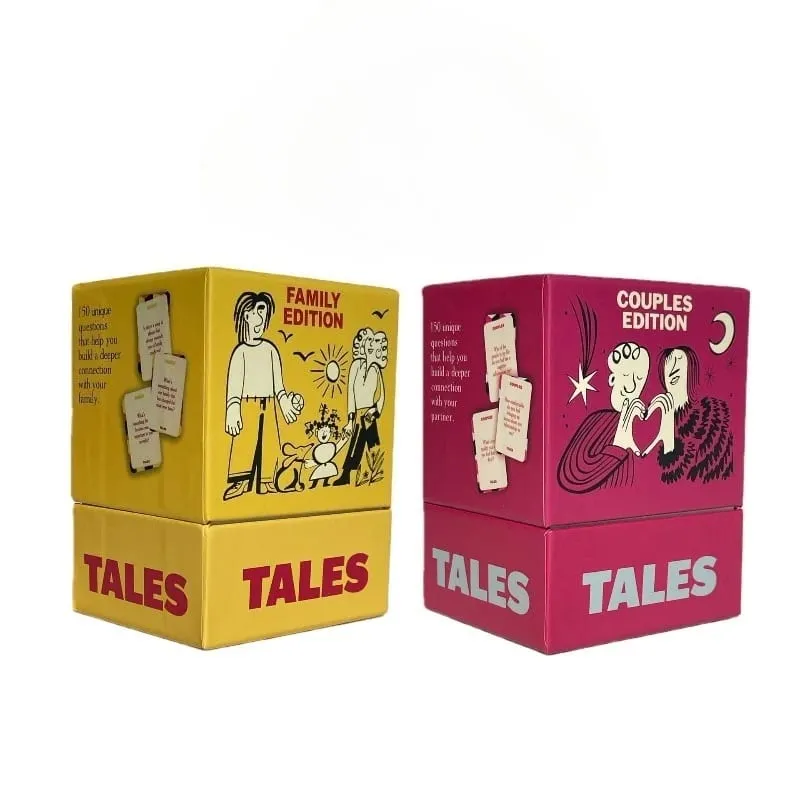 Communication Question-and-answer Card Couples Dating Family Gathering Chatting Interactive Board Game Card. — image 1
