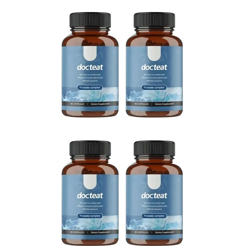 Docteat Prostate Complex Capsules Supports Prostate Health and Urinary Flow with Saw Palmetto Pumpkin Seed Extract 60 Capsules — image 10