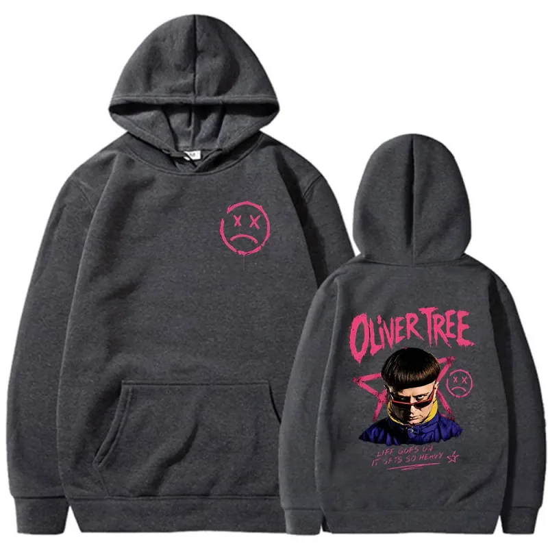 Rest in Peace Oliver Tree Hoodies Tribute Life Goes on 1993-2026 Memorial Sweatshirts Men Fashion Oversized Casual Pullovers