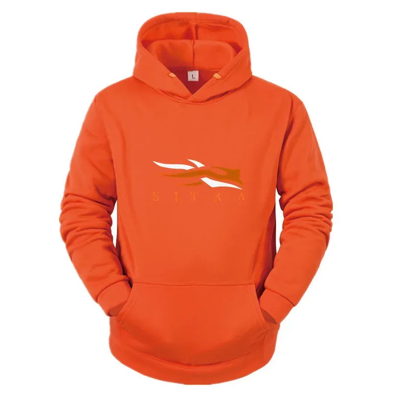 2026 New SITKA Letter Printed Fashion Men's Street Harajuku Y2K Autumn/Winter Hoodie Hip Hop Warm Sports and Leisure Clothing — image 9
