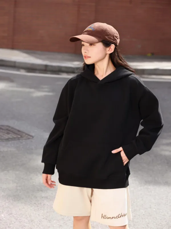 Fashionable Loose Cotton Hooded Sweatshirt for Men and Women, Customized Printed Logo, Embroidered Logo, Spring and Autumn Cloth — image 11