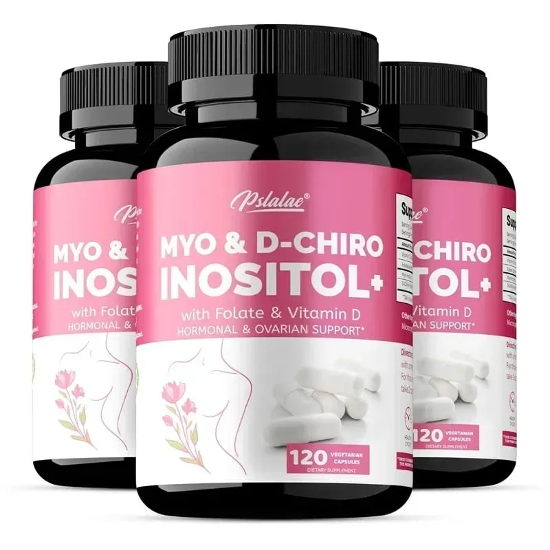 MYO & D-CHIRO INOSITOL - Rich in Vitamins Supports Women's Health and Ovarian Function Improves Immunity Hormone Balance