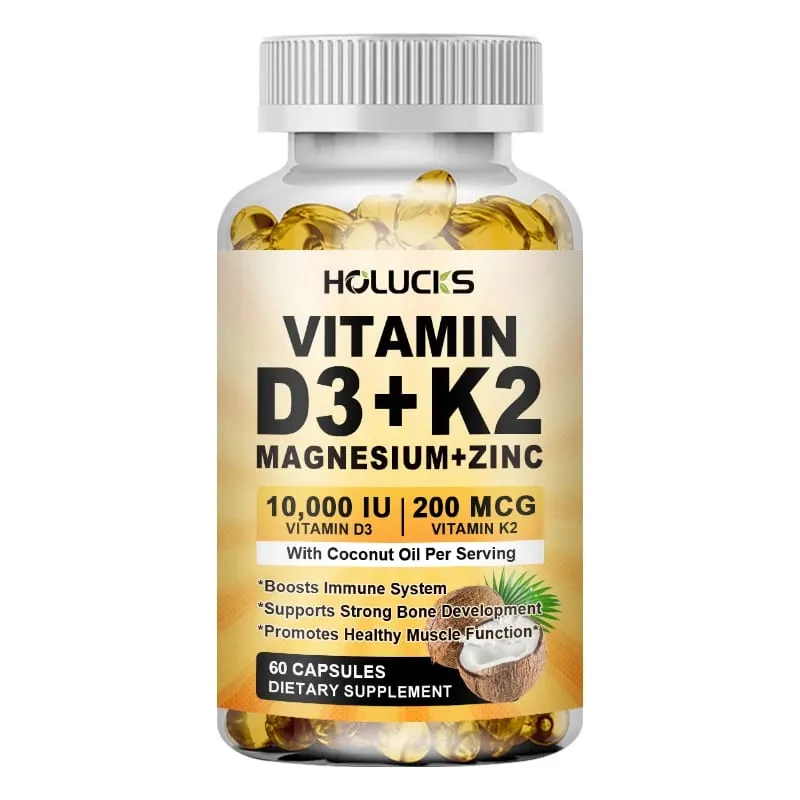 Bone & Joint Health Support Supplement with Zinc Magnesium for Muscle Growth Heart Wellness Immune Function Energy