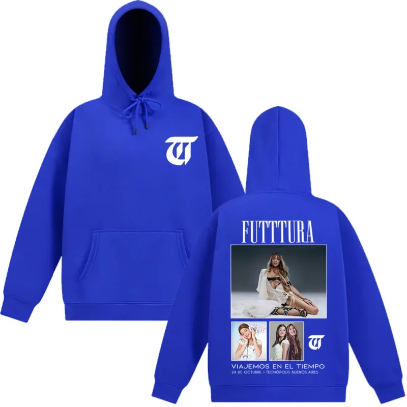 Singer TINI STOESSEL Futtura Album 2025 Tour Hoodie Men Women Aesthetic Trendy Sweatshirts Long-sleeved Loose Harajuku Pullover — image 10