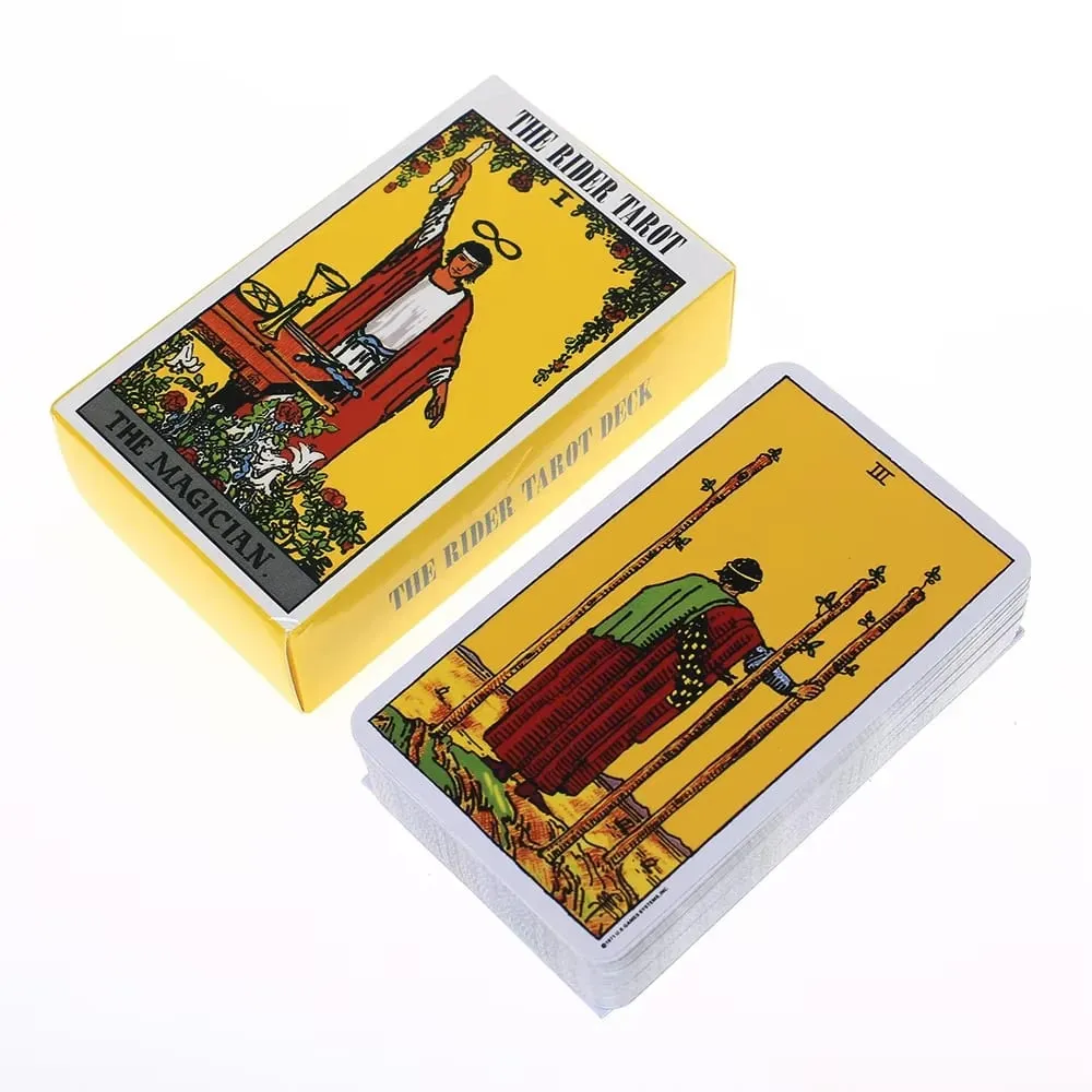 Rider Waite Tarot Card Divination Personal Use Tarot Deck Full English Spanish Version Oracles Deck for Girl Board Playing Game — image 2
